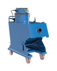 BENNE ASPIRANTE POUR GRANDE QUANTITÉ DE COPEAUX BENNE ASPIRANTE POUR GRANDE QUANTITÉ DE COPEAUX