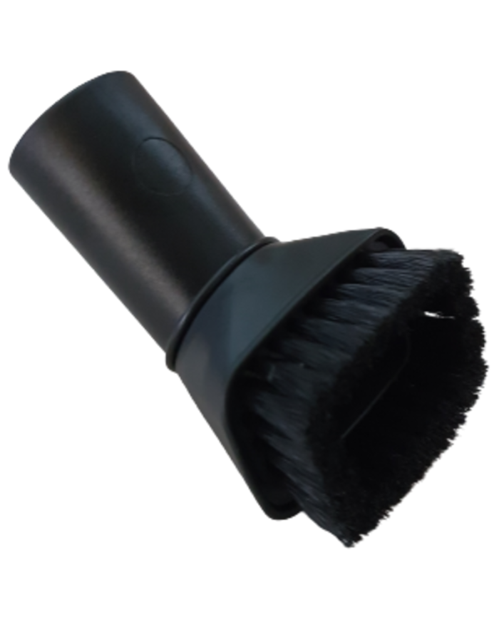 Brosse à épousseter ovale poils synthétiques noirs Brosse à épousseter ovale poils synthétiques noirs