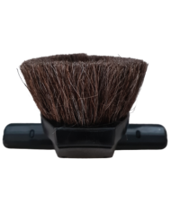Brosse à épousseter 2 en 1 brosse ronde et suceur étroit
